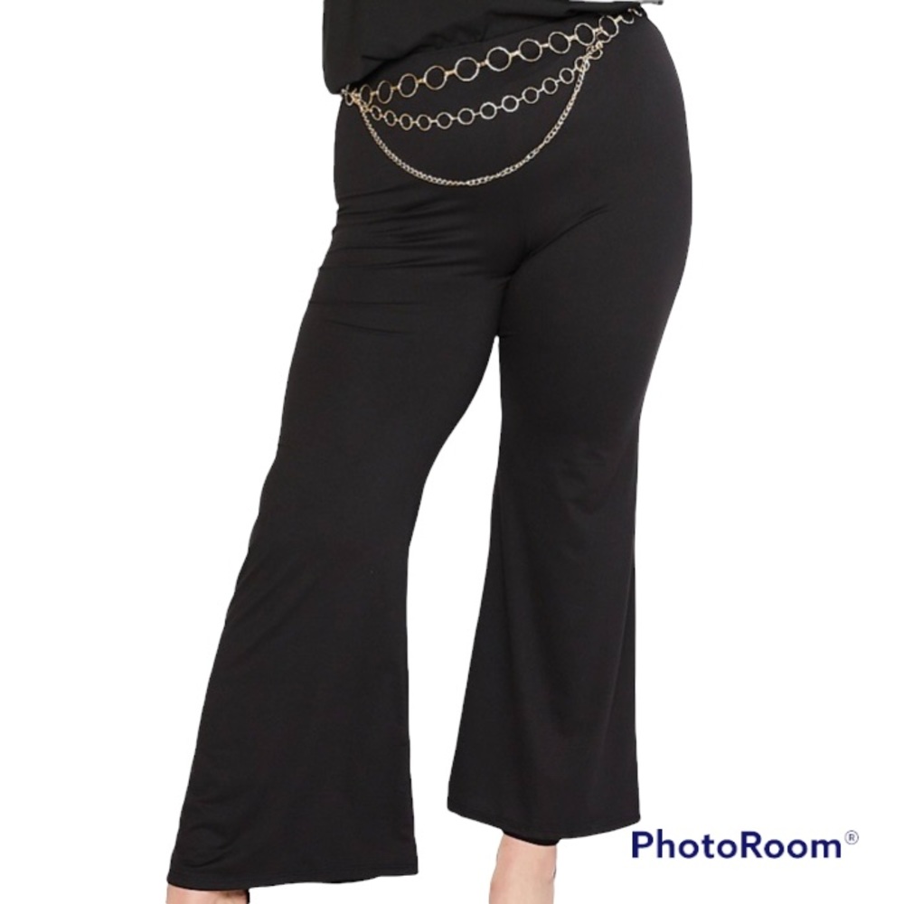 Plus Flare leg DTY Pants